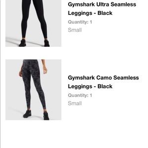 Gymshark | Camo Seamless Leggings